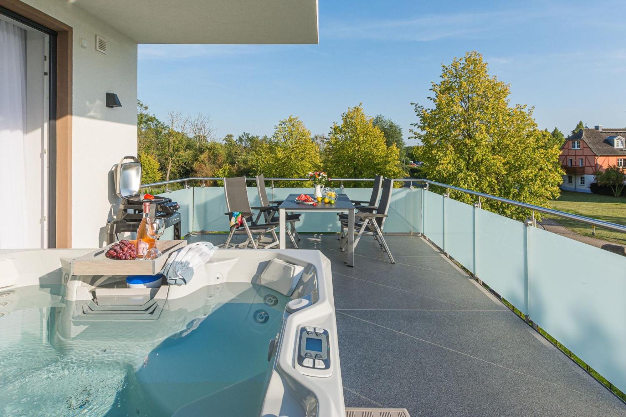 Luxus_Spa_Og_Fewo Quartier 4 _We 4_ Goehren-Lebbin Luaran gambar